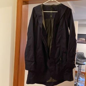 Lululemon rain jacket. Navy blue. Worn only a few times. Excellent condition.